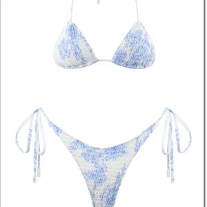 Triangl Vinca Indigo Bikini Set